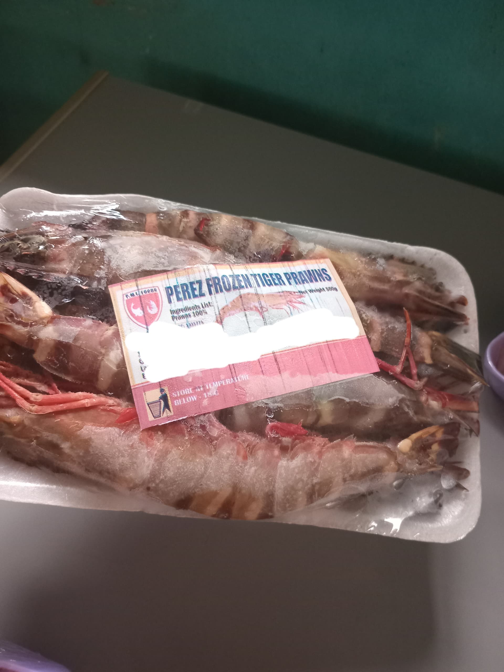 Tiger Prawns 500g